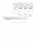 Alternator Diagram and Parts List for  Briggs and Stratton Engine